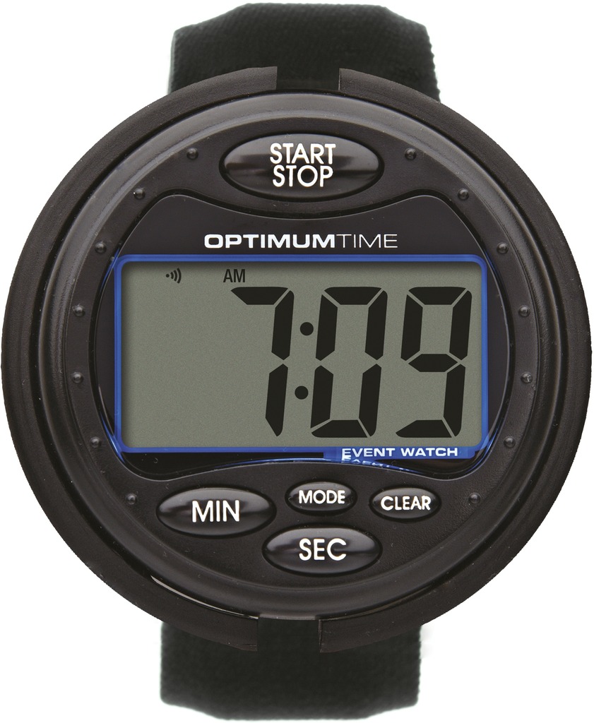 OPTIMUM TIME Tidtagarur Svart
