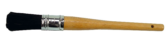 HIPPOTONIC 3-i-1 Borste + Hovkrats i Metall Svart