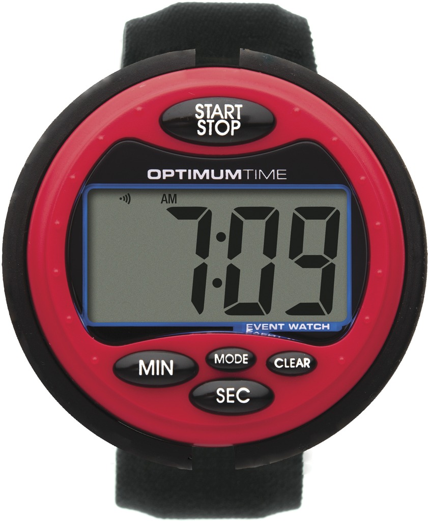 OPTIMUM TIME Tidtagarur Röd