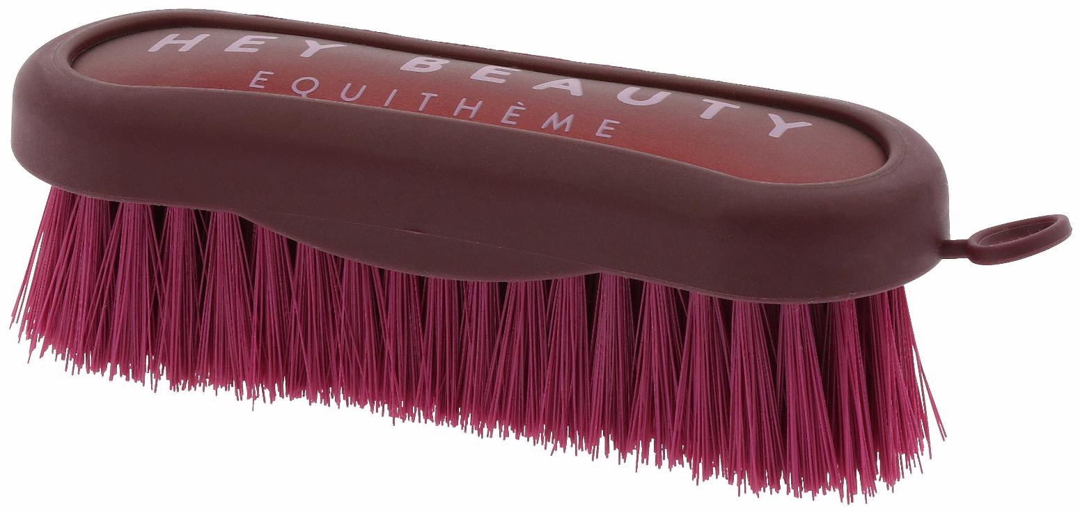 Equitheme Je Taime Pannborste Burgundy