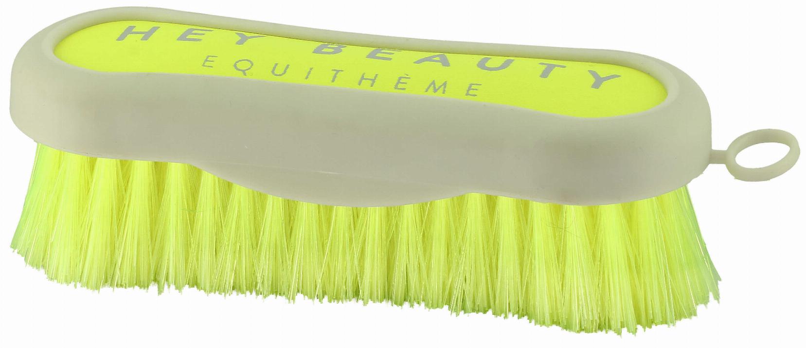 Equitheme Je T'aime Face Brush Fluorescent yellow