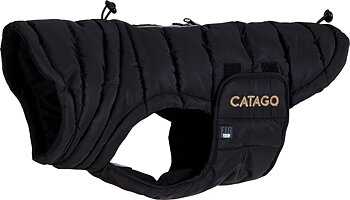 Catago FIR-Tech Puffer Hundtäcke Svart, 45 cm