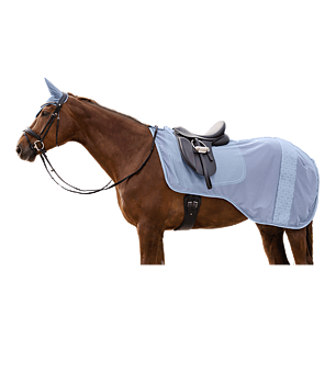 Waldhausen Rom fly riding blanket - Pastel blue