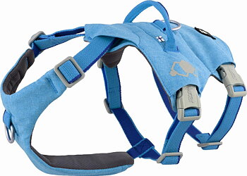 Hurtta Safeguard ECO Dog Harness - Ocean, 75-100