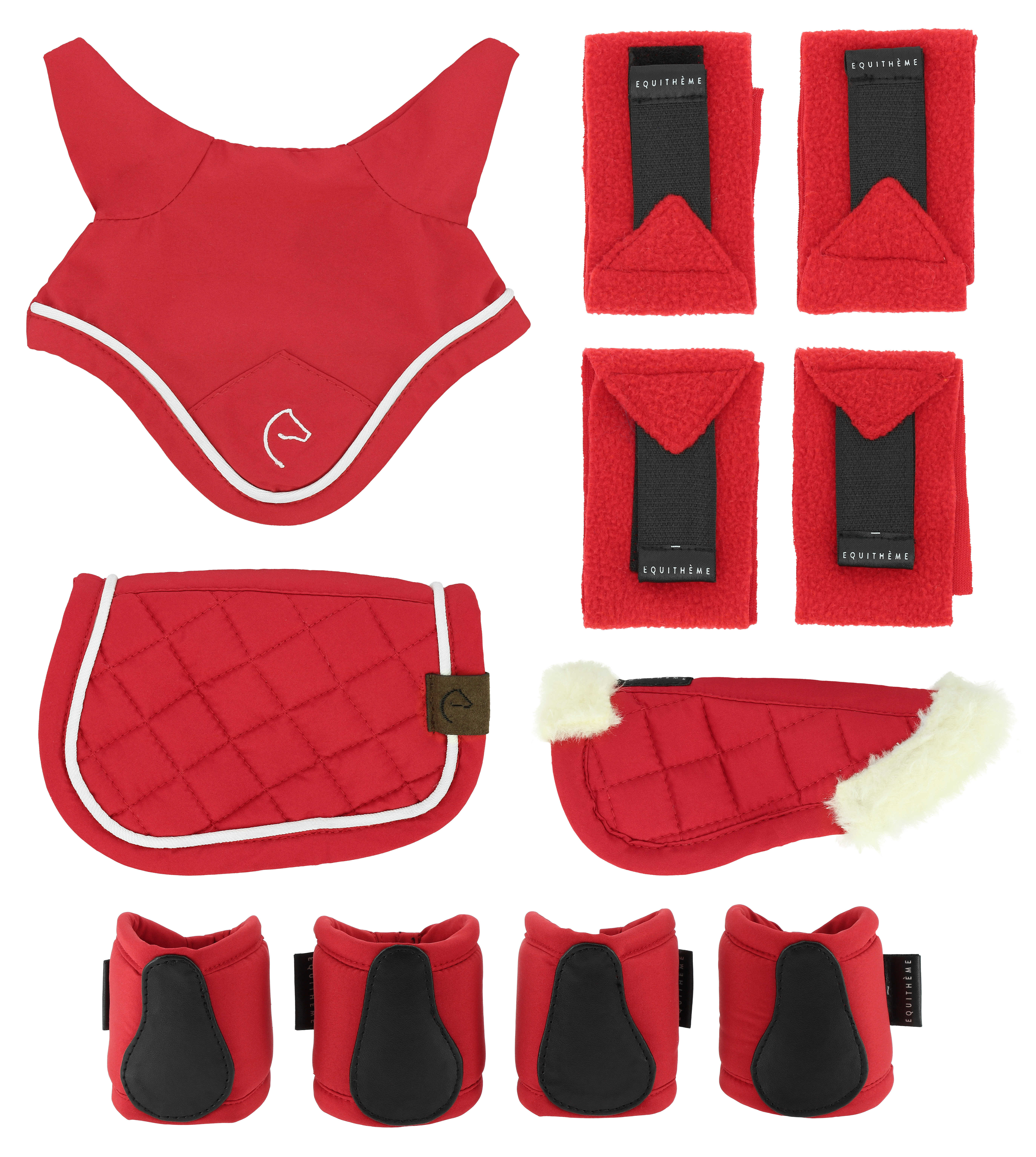 EQUITHÈME Miniset Accessoarer- PONY ACADEMY - Röd