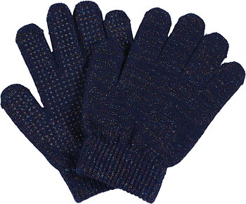 Equipage Luna Glitterhanskat Navy Junior