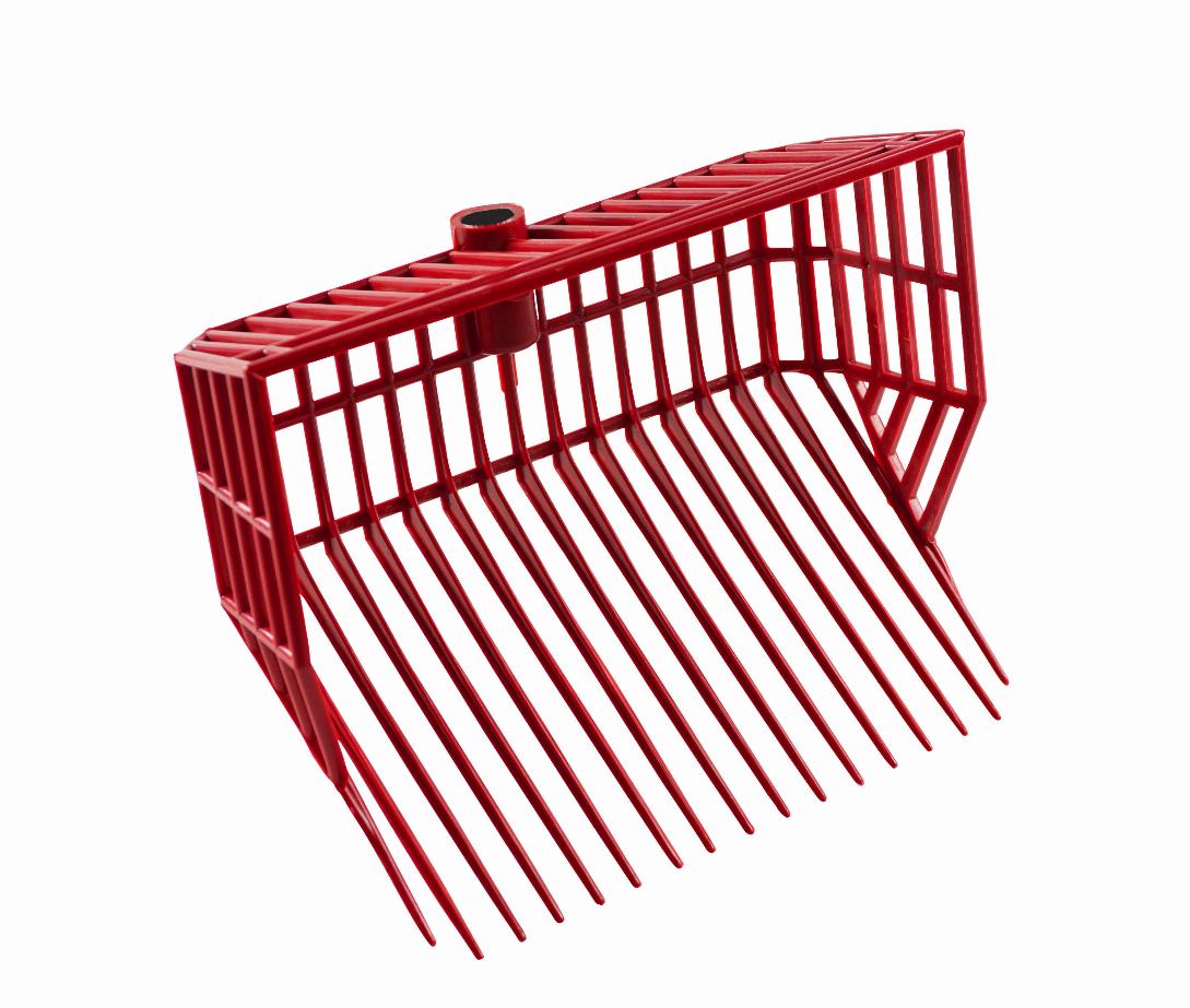 Hippotonic Fork Head with Edges Red