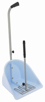 Hippotonic Manure Picker + Rake Light blue