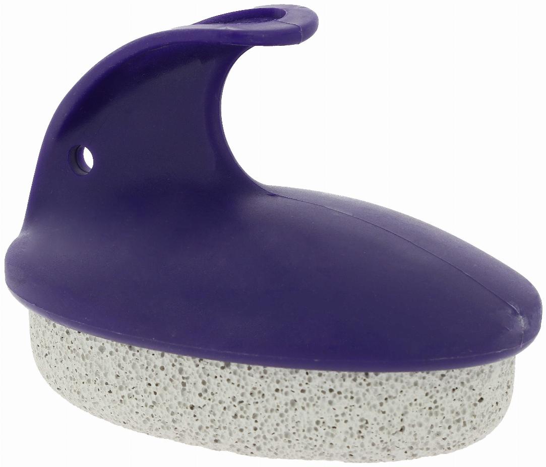 Hippotonic Pumice Stone with Handle Purple