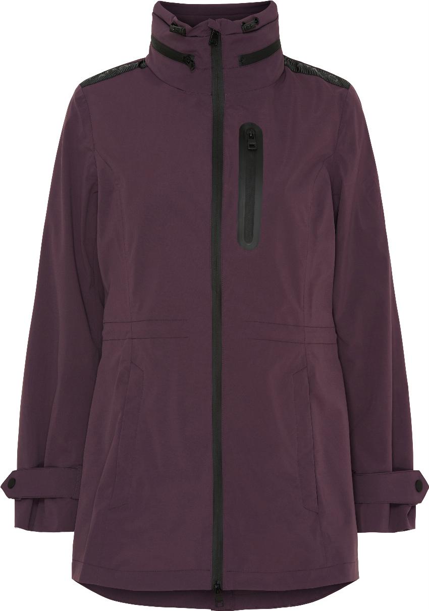 CATAGO Roy Waterproof Riding Coat - Plum Perfect, S