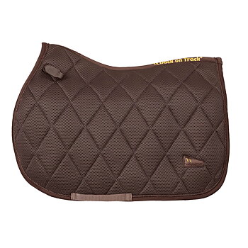 Back On Track Airflow Jumping Saddle pad - Brown