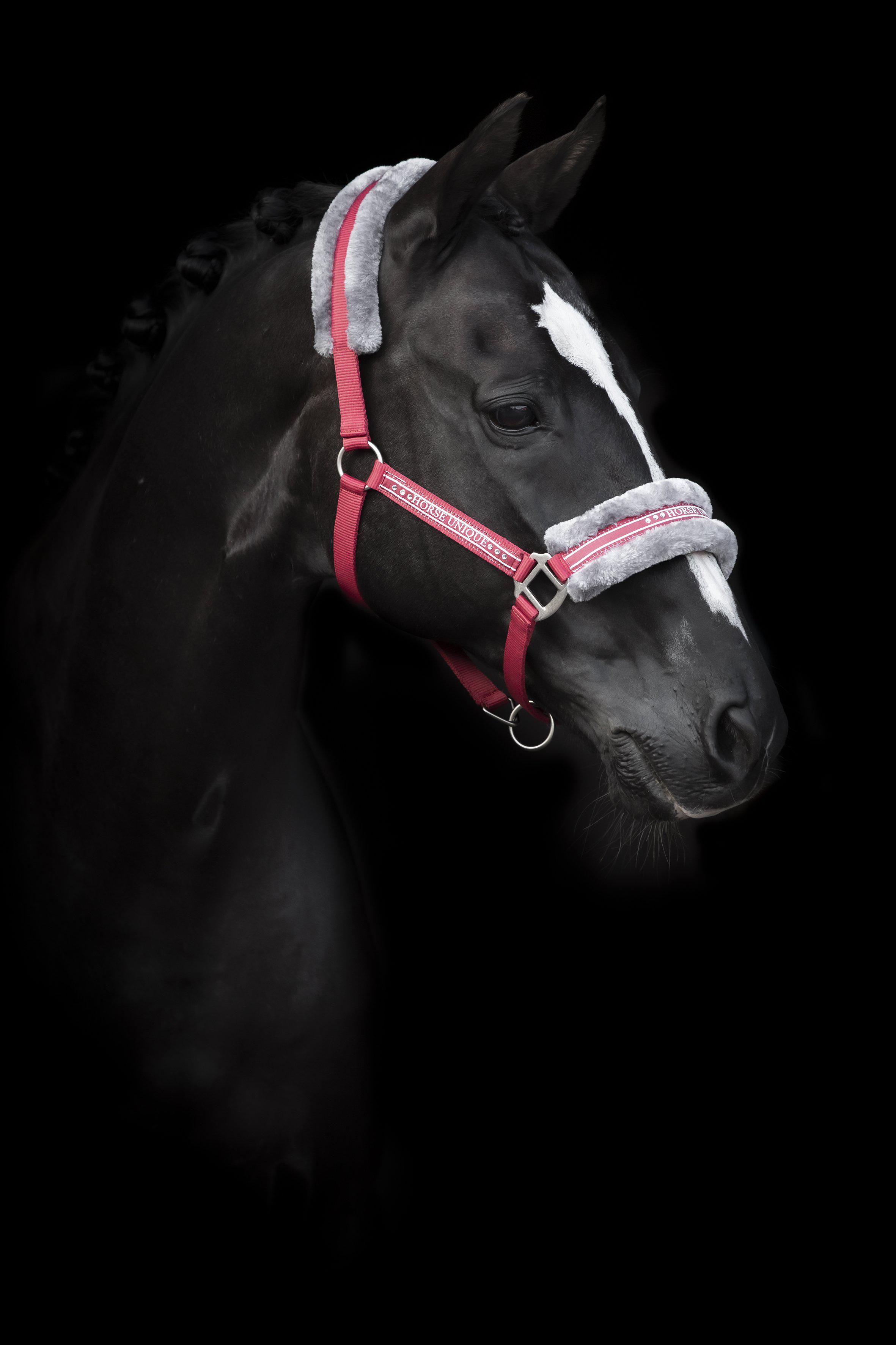 Horse Unique Grimma Med Päls - Grön/Creme Päls, X-Full
