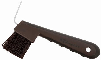 Equitheme Je T'aime Strass Hoof Pick Brown