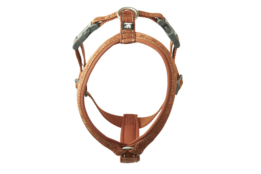Hurtta Casual Y Harness ECO - Cinnamon, 30-35 - 5