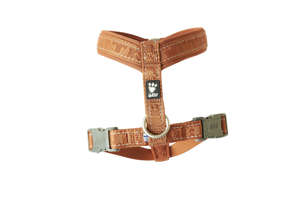 Hurtta Casual Y Harness ECO - Cinnamon, 30-35 - 2