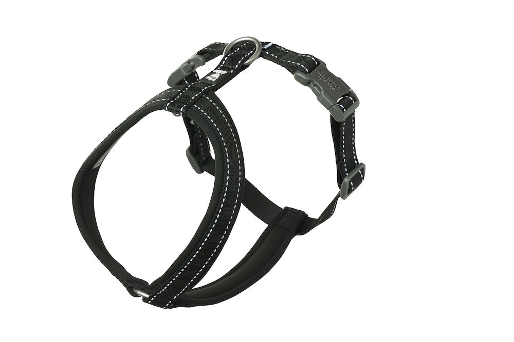 Hurtta Casual Y Harness ECO - Raven, 30-35 - 2