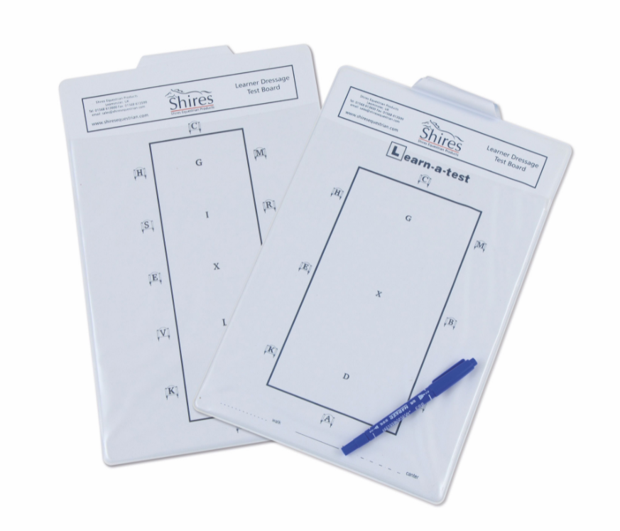 Shires Exercise Board Dressage Whiteboard