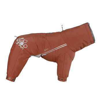 Hurtta Mudventure ECO Rain Overall - Cinnamon, 50M
