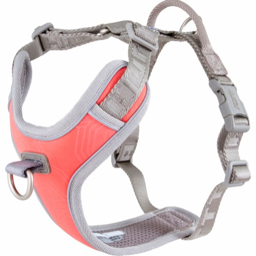 Hurtta Venture No-Pull Dog Harness - Coral, 80-100 - 3