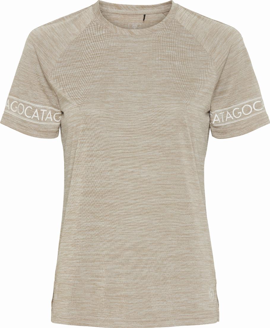 Catago Riga Short Sleeve T-Shirt - Sandshell Melange, XL - 2
