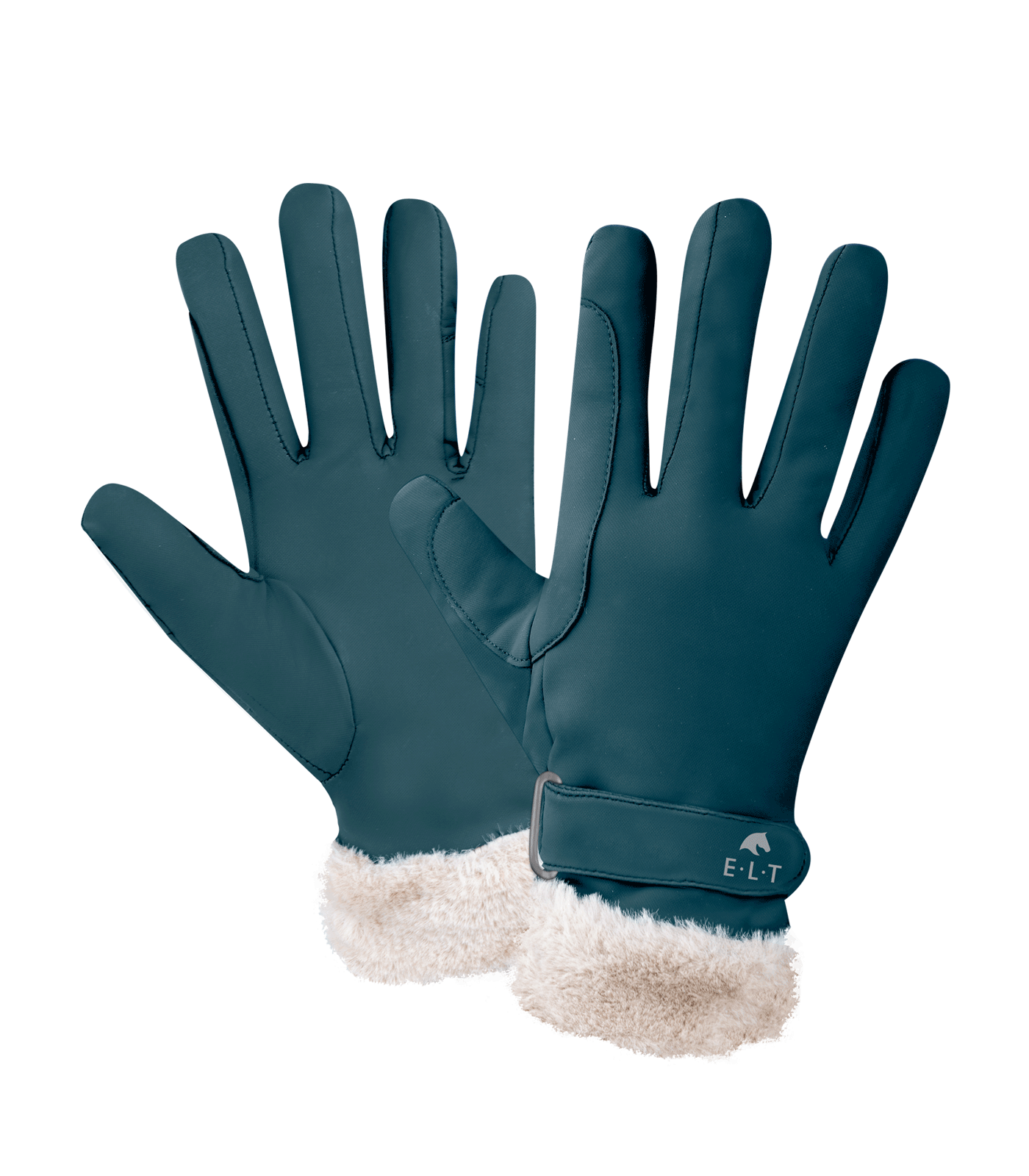 ELT St. Morits Ridhandskar - Petrol Blå (XS)