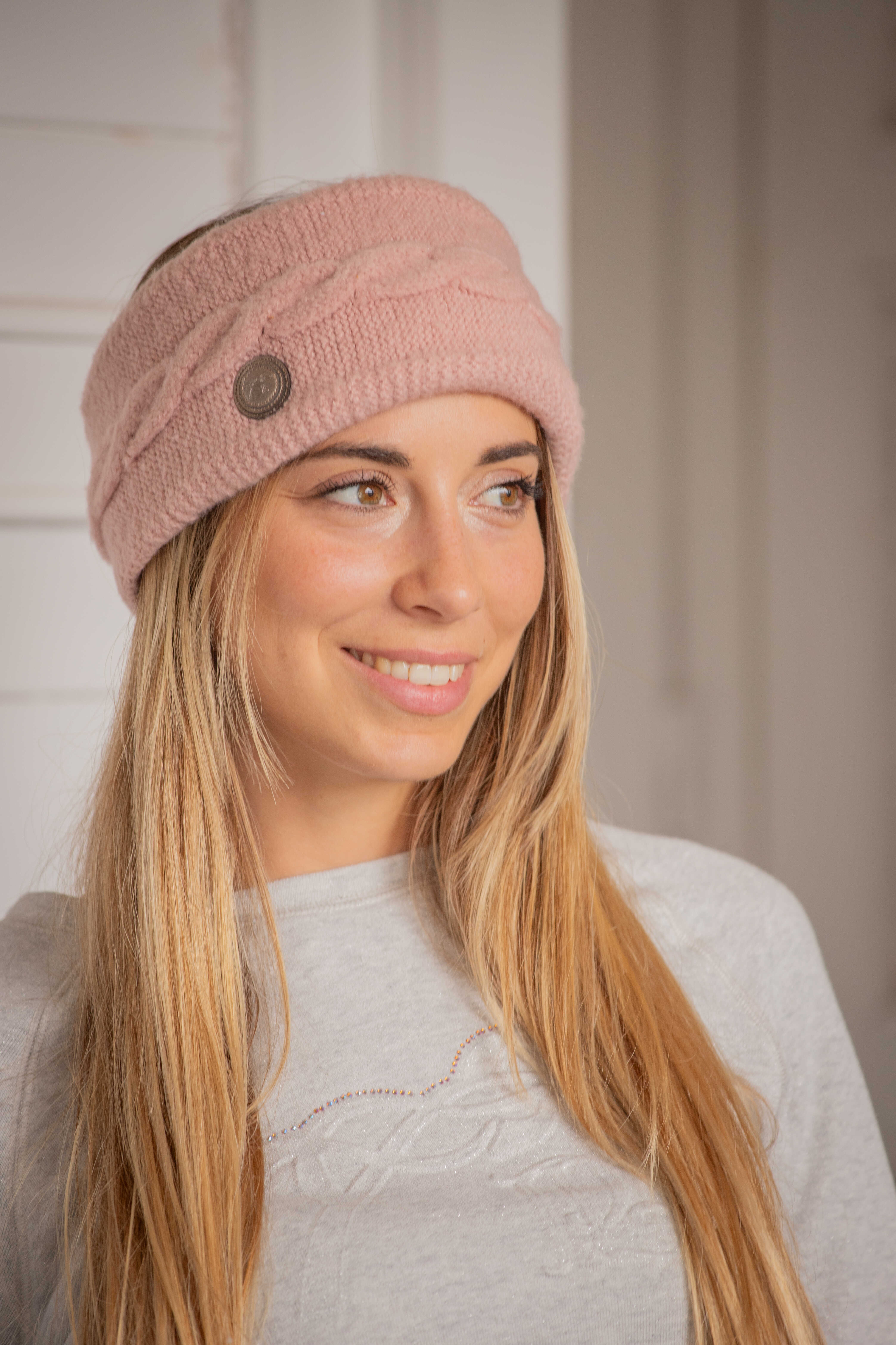 Penelope Mel Pannband Rosa - 2