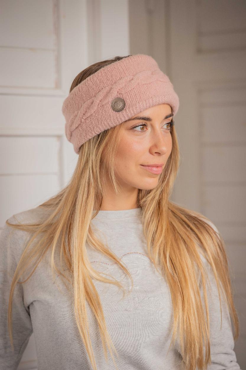 Penelope Mel Pannband Rosa