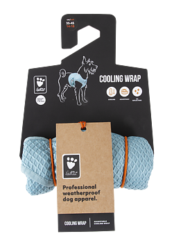Hurtta Cooling Wrap- Aquamarine, 75-85