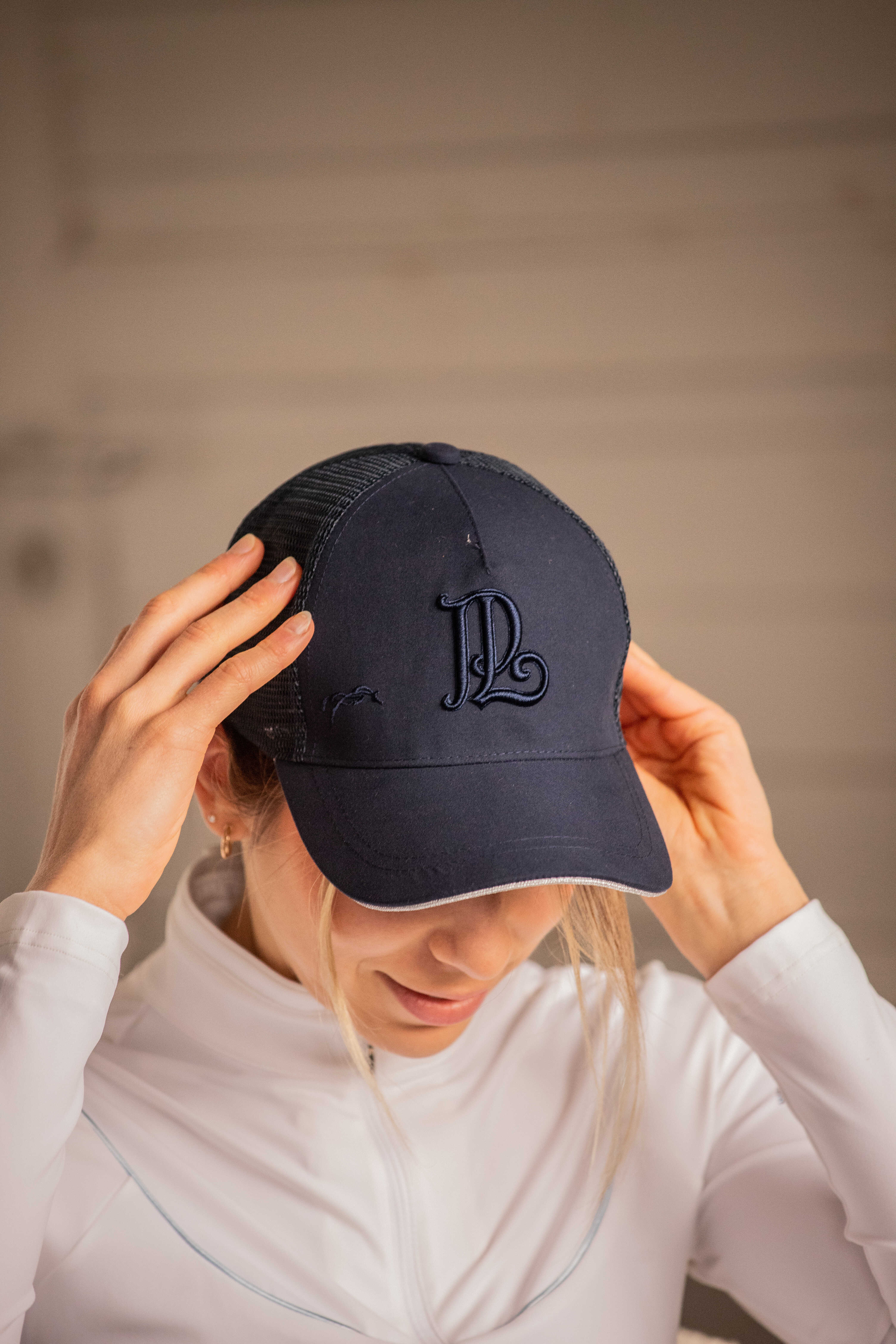 Penelope Mesh Keps Navy - 2
