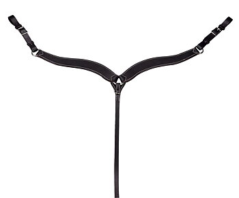RANDOL’S Stitched Western Breastplate Black