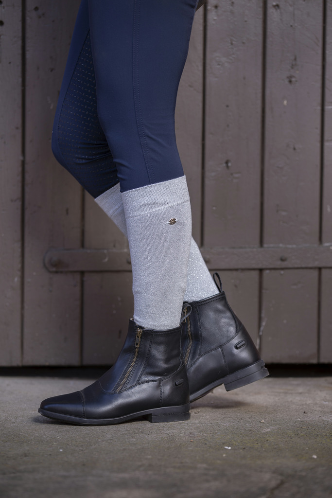 EQUITHEME Double Zip Boots Black - 2