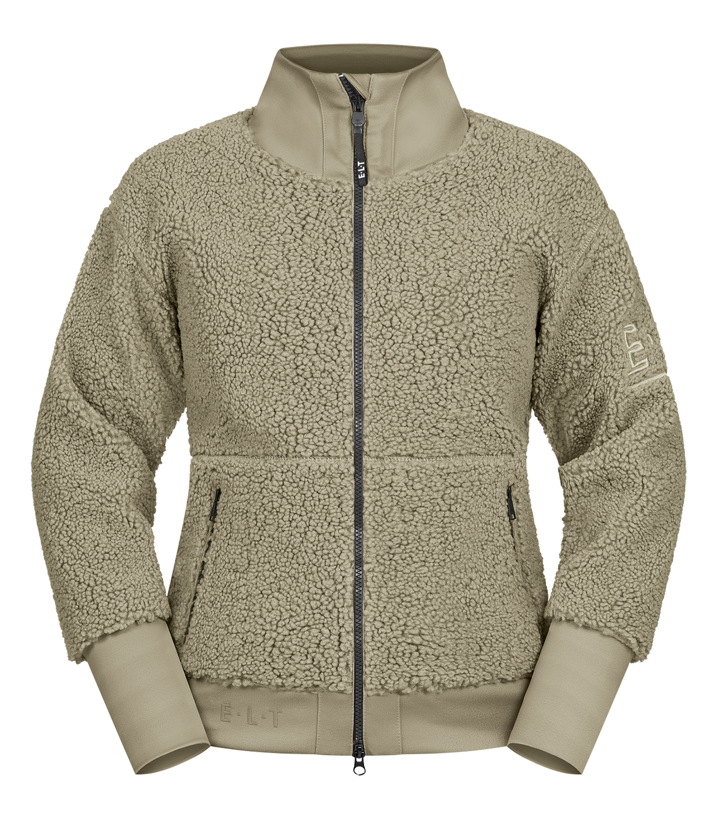 ELT Riverside Fleecejacka - Beigegrå (XXS)