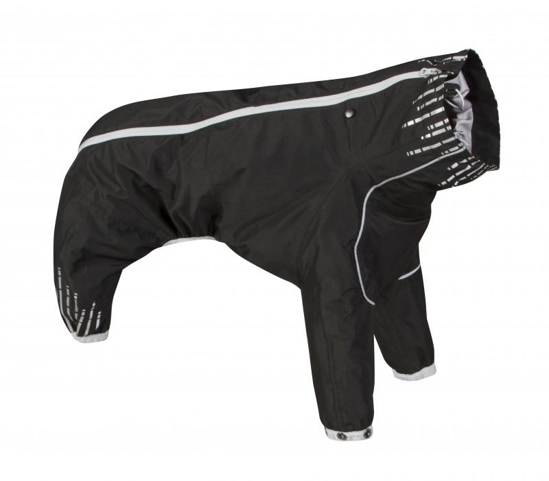 Hurtta Downpour ‑haalari – musta, 60L - 7
