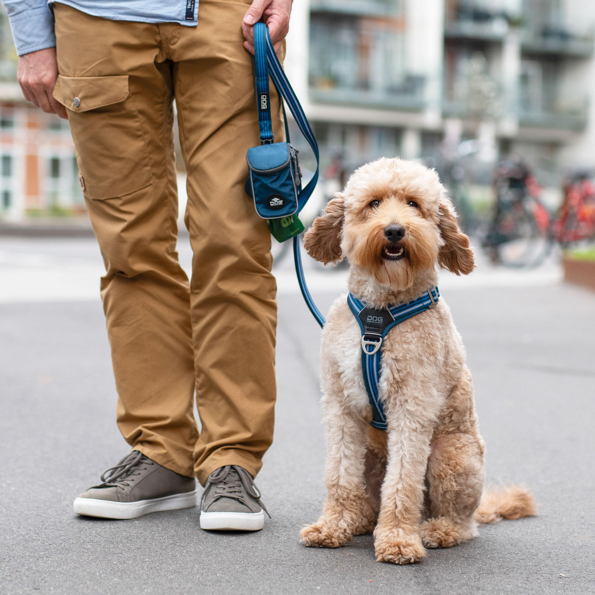 Dog Copenhagen Comfort Walk Air Harness - Ocean Blue 