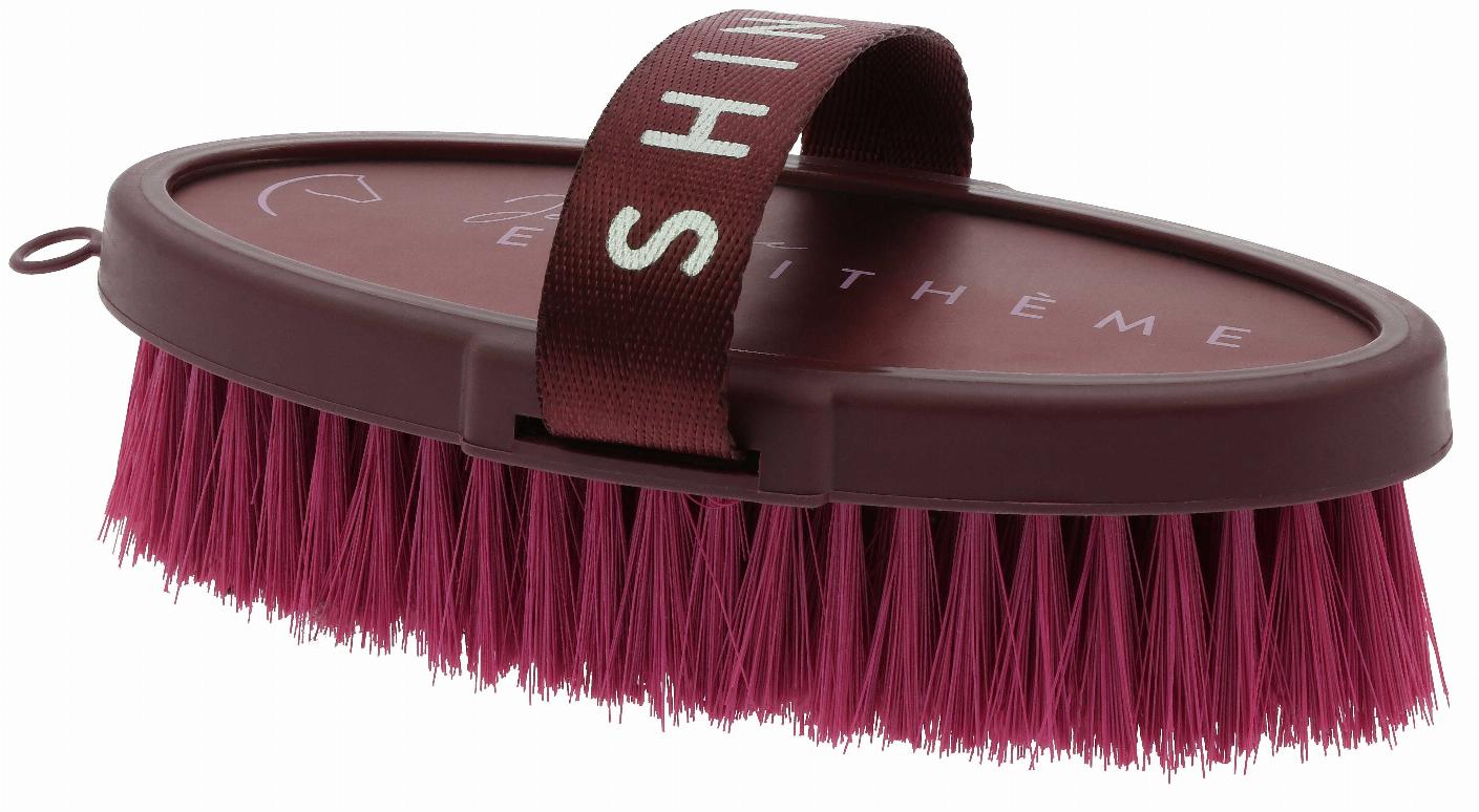 Equithème Je Taime Mjuk Ryktborste Burgundy