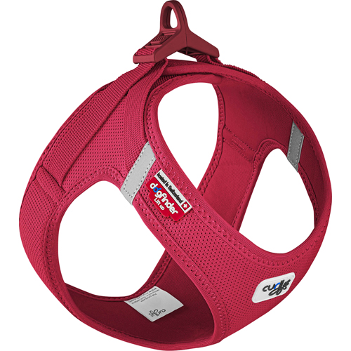 Curli Vest Clasp Air-Mesh Harness Red, 3XS