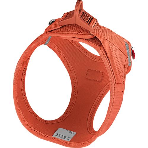 Curli Vest Clasp Air-Mesh Harness - Orange Sun, XL - 5