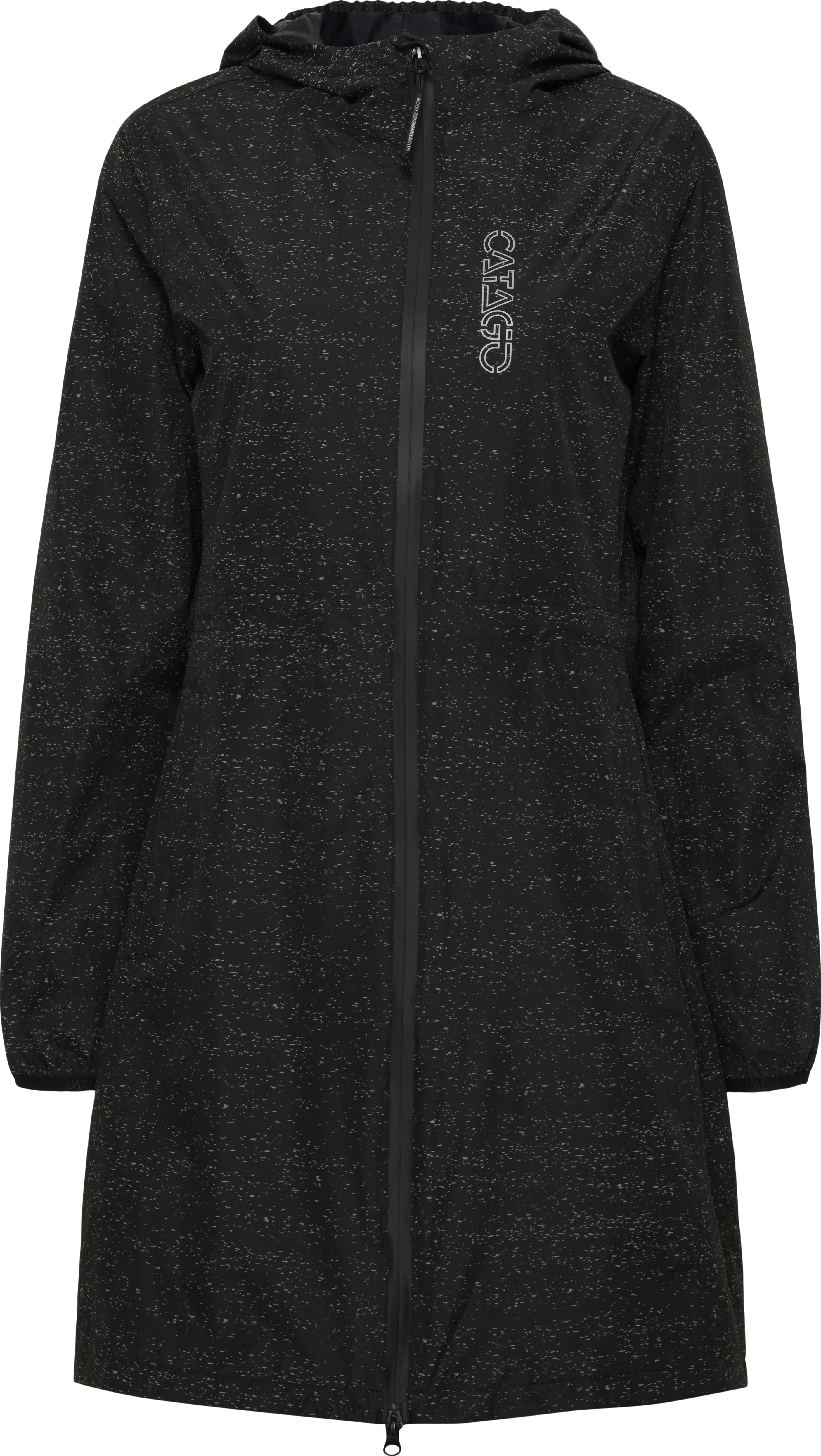 CATAGO Trainer Long Jacket With Reflex - Black, XL