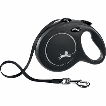 Flexi New Classic L, 8M, band - max 50 kg, Red