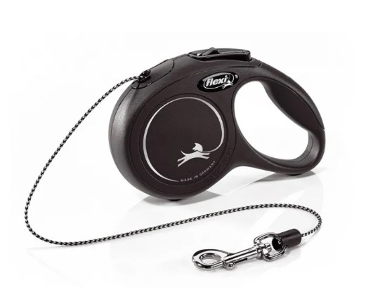 Flexi New Classic S, 5 m – enint. 20 kg, Punainen