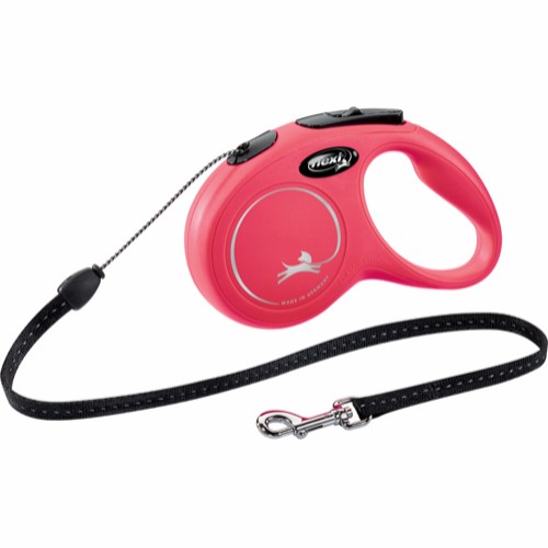 Flexi New Classic S, 5 m – enint. 12 kg, Musta