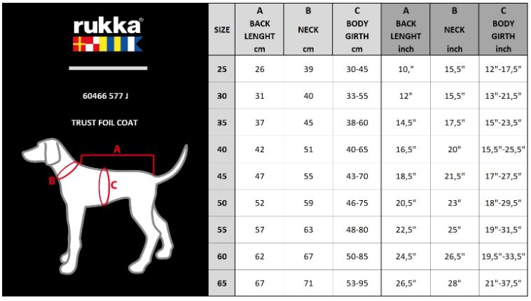 Rukka Pets Trust Foil Coat Hundtäcke - Blackberry - Varm