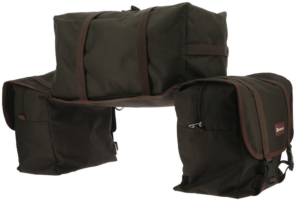 RANDOL'S 'Grand Voyageur' Saddle Bag Brown