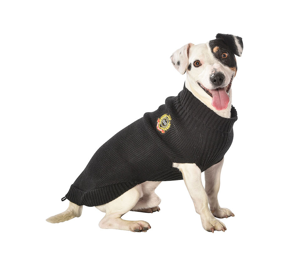 Bobby British Knitted Dog Pullover - Red - 3