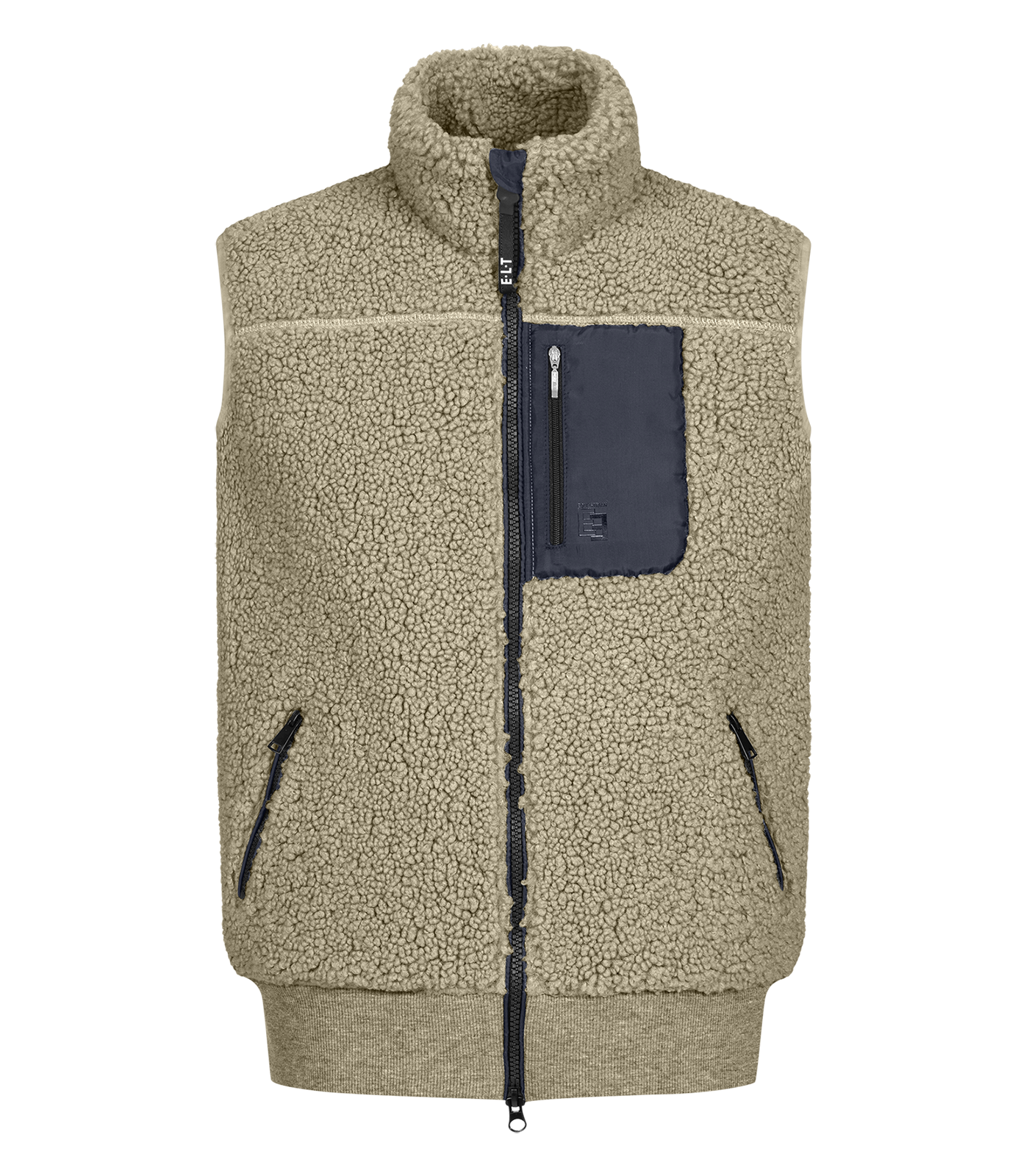 ELT Alma teddy fleece gilet, teens - Beige grey