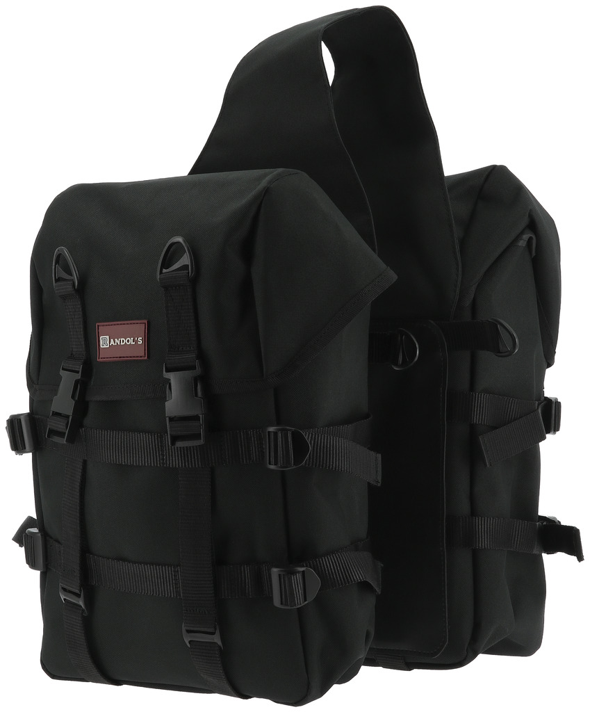 RANDOL'S 'Aventure' Saddle Bag Black