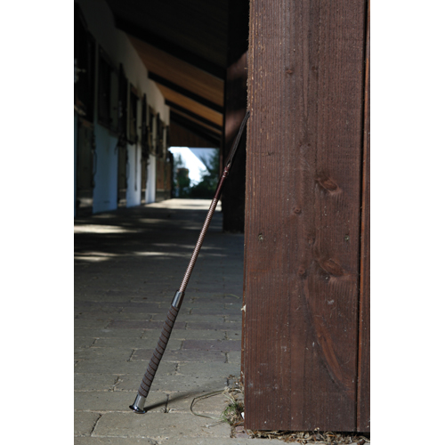 Eldorado Show Jumping Whip - Available in 2 colours, Brown/Beige - 2