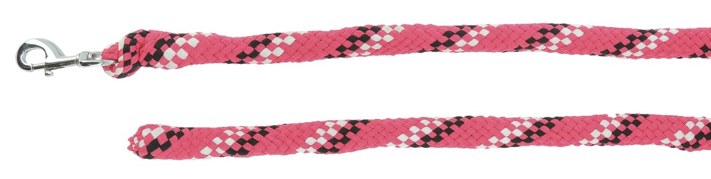 EQUITHEME 'Ligne' Grimskaft Svart/Raspberry/Vit