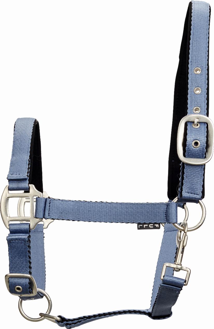 HorseGuard Lea Halter - Blue, COB