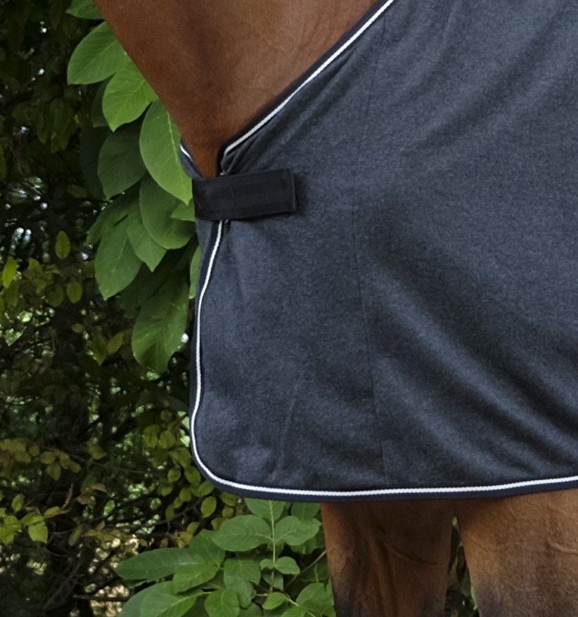 EQUITHEME Chin Polar Fleece Kesäloimi Chiné Grey - 3